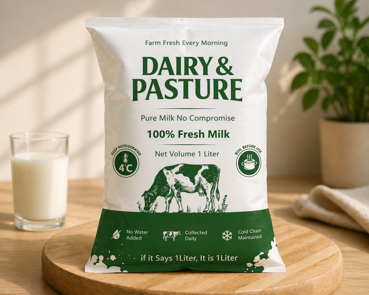 Free Milk Sample – 1 Liter