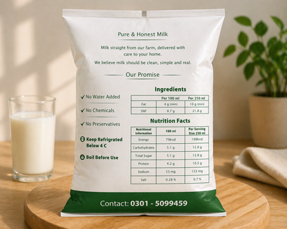 Free Milk Sample – 1 Liter